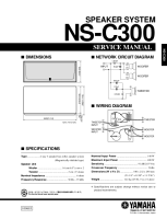 Yamaha NSC-300-Service-Manual